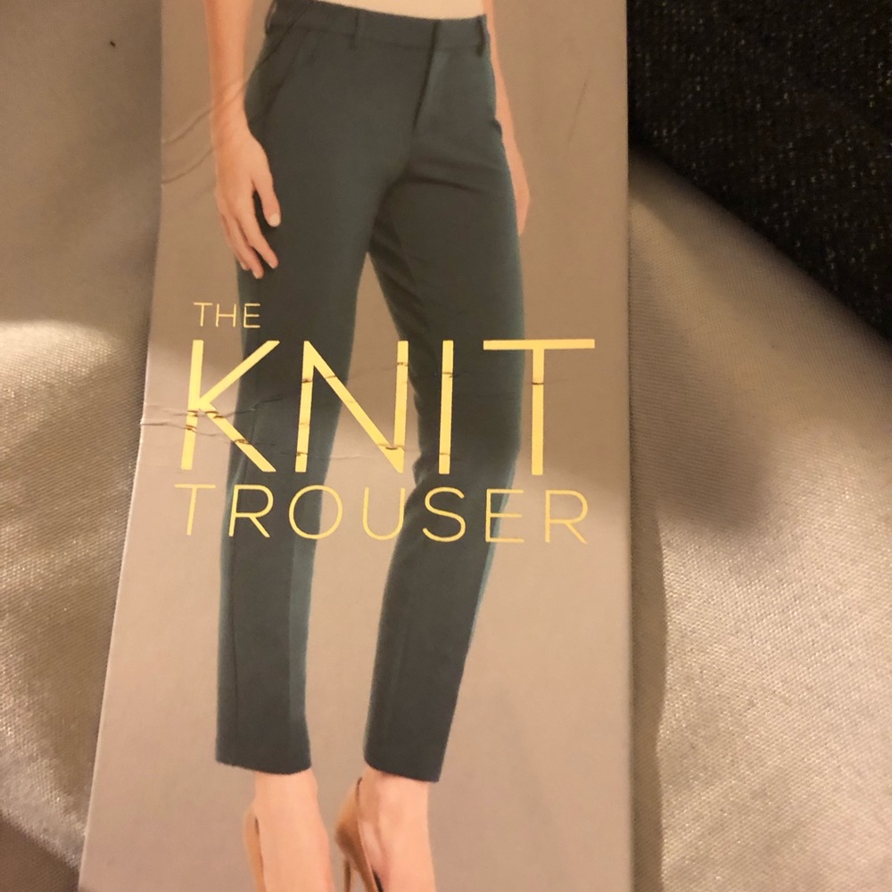 Gray trousers